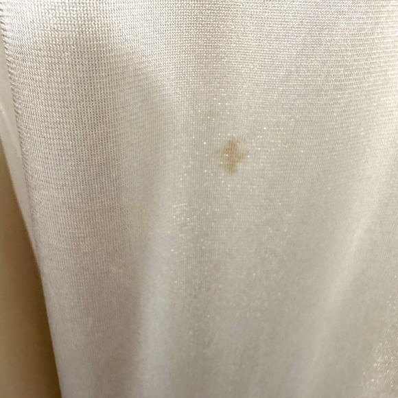 Yolande Womens Nightgown S Maxi Lingerie Sleepwear Flower White Multi Color Vtg - Picture 7 of 8